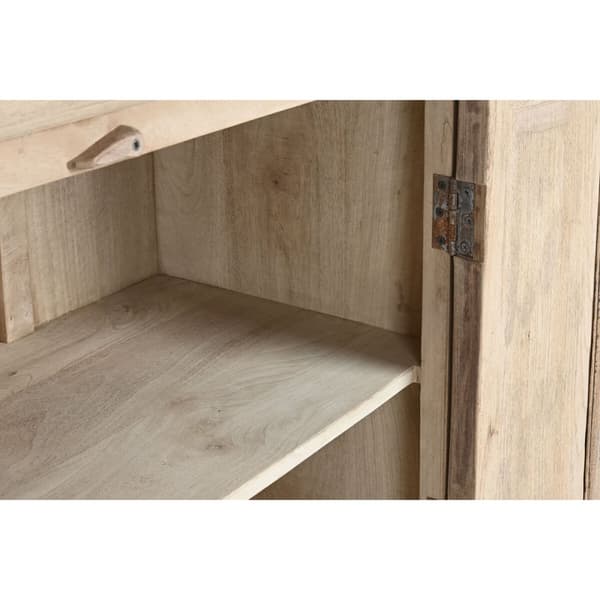 Display Stand Home ESPRIT Natur Teak Mangotræ 266 x 46 x 251 cm