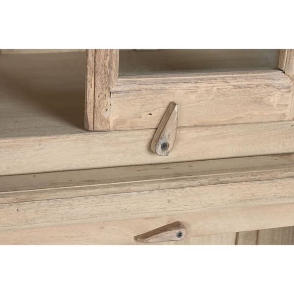 Display Stand Home ESPRIT Natur Teak Mangotræ 266 x 46 x 251 cm