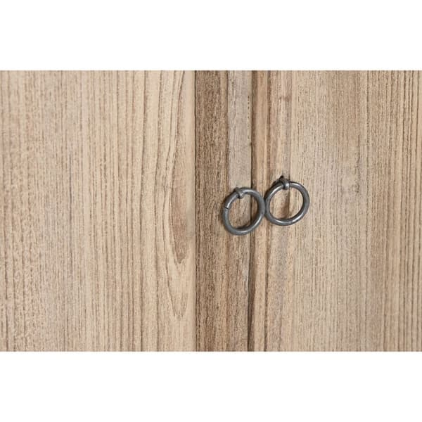 Display Stand Home ESPRIT Natur Teak Mangotræ 266 x 46 x 251 cm
