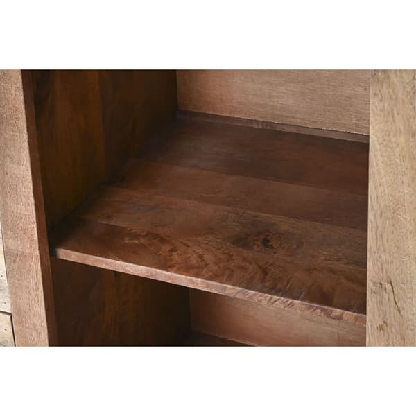 Display Stand Home ESPRIT Brun Krystal Mangotræ 165 x 45 x 210 cm