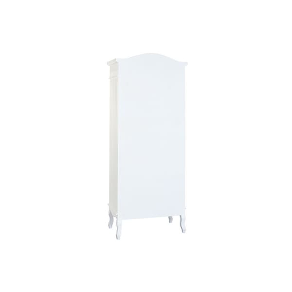 Display Stand Home ESPRIT Hvid Træ Krystal 76 x 39 x 193 cm