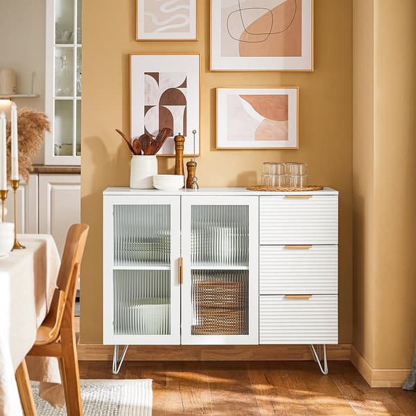Keittiön sivupöytä, FSB86-W, 108x40x85 cm, Valkoinen