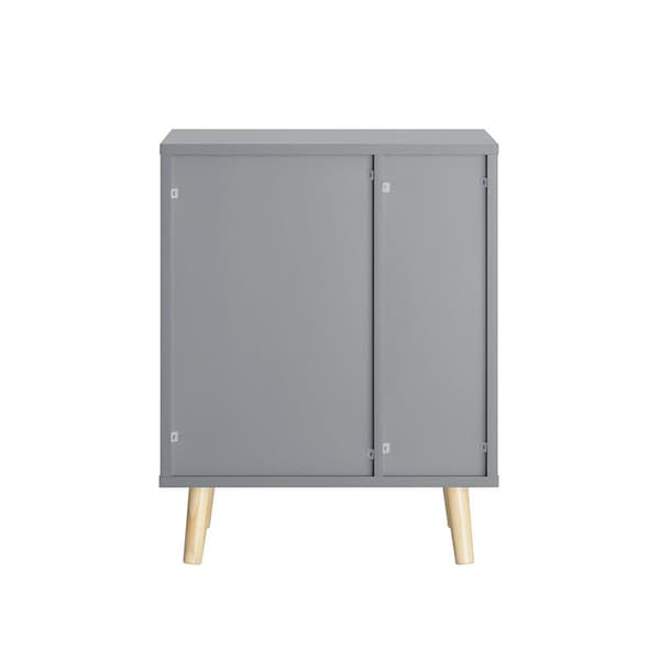 Natbord, FBT95-HG, 48x40x60 cm, Grå