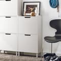Miniatyrbillede 2 af 5: Sko Skab, FSR151-W, 19x91x50 cm, Hvid