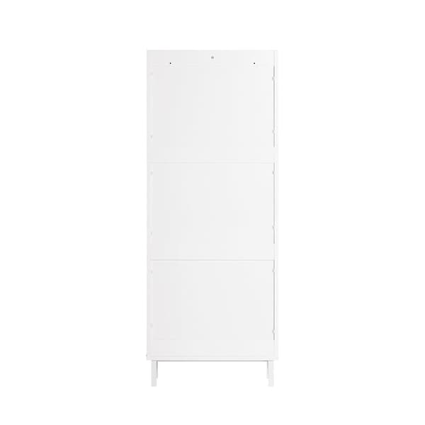 Sko Skab, FSR151-H-W, 19x129x50 cm, Hvid