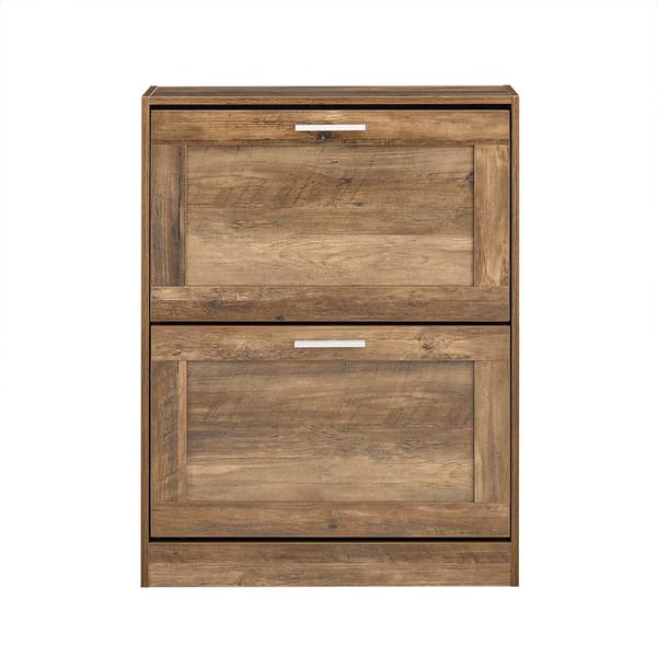 Skoskab, FSR137-F, 60x23x79 cm, Brun