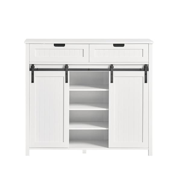 Lasivitriini, FSB74-W, 104x35x93 cm, Valkoinen