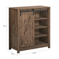 Miniatyrbillede 3 af 5: Åbent Skab, FSB59-N, 80x35x92 cm, Sort