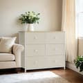 Miniatyrbillede 3 af 6: Kommode, SONGMICS, 30x56x93 cm, Creme Hvid