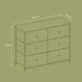 Miniatyrbillede 6 af 6: Kommode, SONGMICS, 30x56x93 cm, Creme Hvid