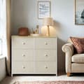 Miniatyrbillede 2 af 6: Kommode, SONGMICS, 30x56x93 cm, Creme Hvid