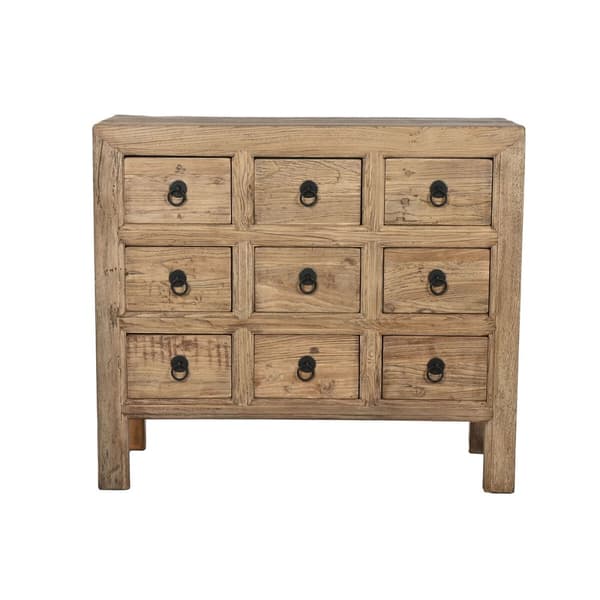 Kommode Home ESPRIT Natur Orientalsk 97 x 40 x 86 cm