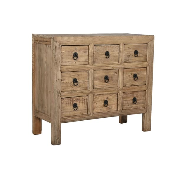 Kommode Home ESPRIT Natur Orientalsk 97 x 40 x 86 cm