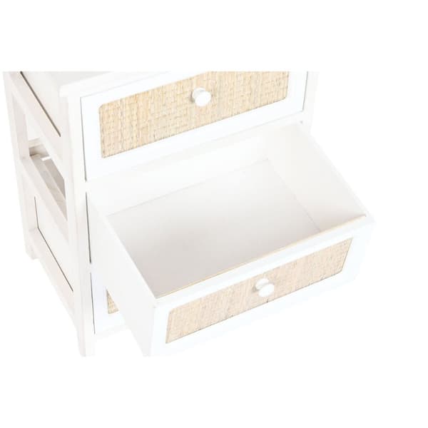 Kommode Home ESPRIT Hvid Cottage Afklædt 40 x 29 x 58 cm