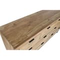 Miniatyrbillede 4 af 8: Kommode Home ESPRIT Brun Sort Alpino 180 x 45 x 91 cm