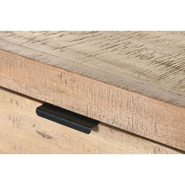 Kommode Home ESPRIT Brun Sort Alpino 180 x 45 x 91 cm