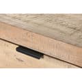 Miniatyrbillede 5 af 8: Kommode Home ESPRIT Brun Sort Alpino 180 x 45 x 91 cm