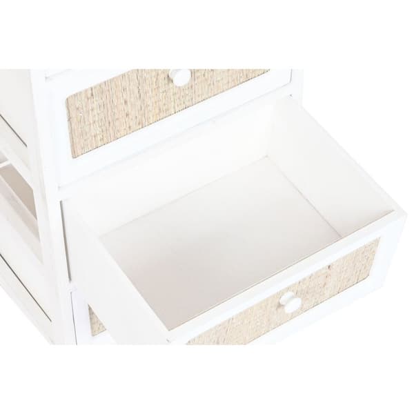 Kommode Home ESPRIT Hvid Cottage Afklædt 40 x 29 x 90 cm