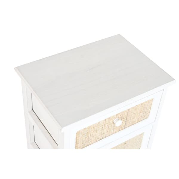 Kommode Home ESPRIT Hvid Cottage Afklædt 40 x 29 x 90 cm