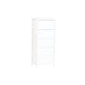 Miniatyrbillede 2 af 6: Kommode Home ESPRIT Hvid Cottage Afklædt 40 x 29 x 90 cm