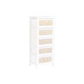 Miniatyrbillede 1 af 6: Kommode Home ESPRIT Hvid Cottage Afklædt 40 x 29 x 90 cm
