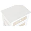 Miniatyrbillede 4 af 6: Kommode Home ESPRIT Hvid Cottage Afklædt 40 x 29 x 73 cm