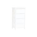 Miniatyrbillede 2 af 6: Kommode Home ESPRIT Hvid Cottage Afklædt 40 x 29 x 73 cm