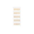 Miniatyrbilde 6 av 6: Kommode Home ESPRIT Hvit Cottage Strippet ned 40 x 29 x 90 cm