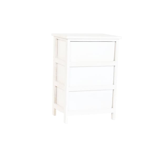Lipasto Home ESPRIT Valkoinen Cottage Riisuttu 40 x 29 x 58 cm