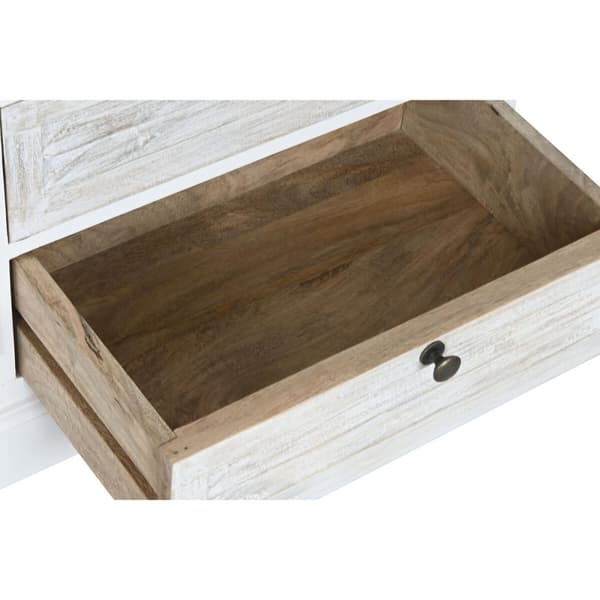 Lipasto Home ESPRIT Valkoinen Käytetty 115 x 40 x 80 cm