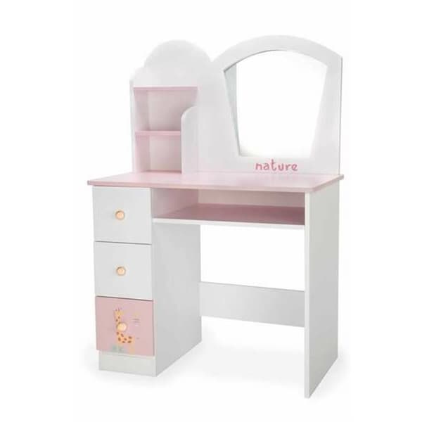Make-up Bord med Stol Arias 65 x 36 x 95 cm