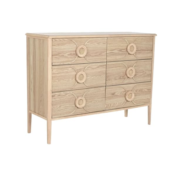 Kommod Home ESPRIT Naturell Romantisk 120 x 40 x 90 cm