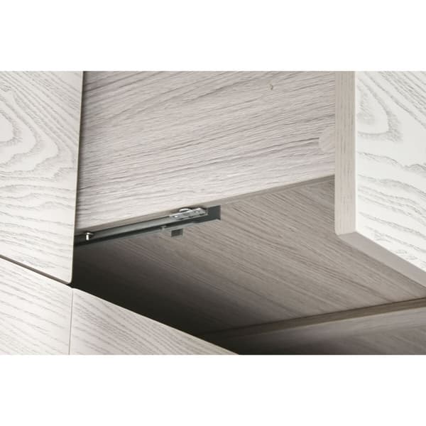 Lipasto Home ESPRIT Vaaleanharmaa 165 x 48,3 x 92,5 cm