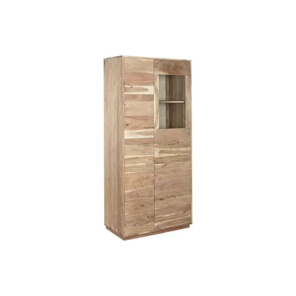 Esittelyteline Home ESPRIT Luonnollinen Akaasia 80 x 40 x 180 cm