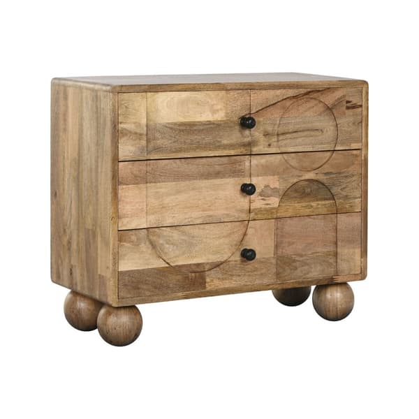 Kommode Home ESPRIT Brun Moderne 82 x 35 x 71 cm