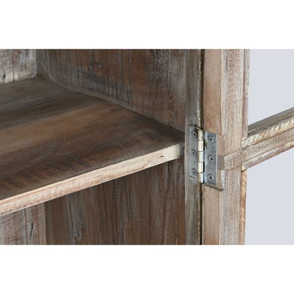 Skjermstativ Home ESPRIT Hvit Brun Resikulert Tre 100 x 40 x 180 cm
