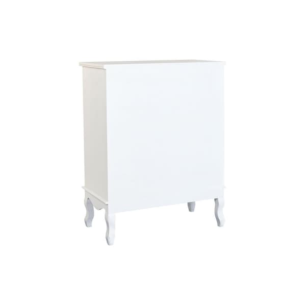 Lipasto Home ESPRIT Valkoinen Beige Romanttinen 80 x 42 x 105 cm