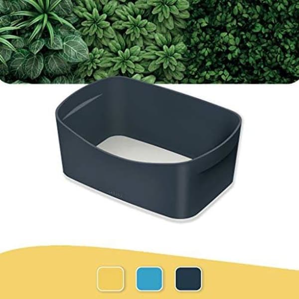Förvaringslåda - LEITZ - MyBox - Grå - Plast - Samtida design