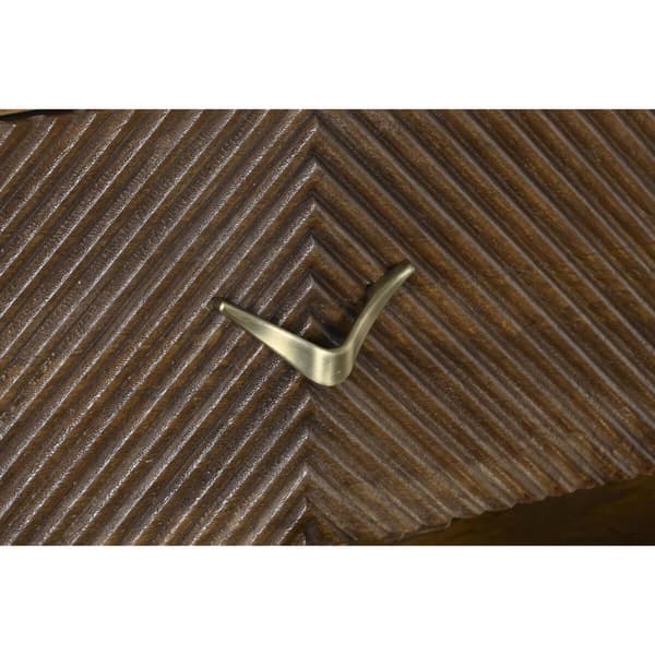 Kommod DKD Home Decor Metall Mangoträ (70 x 40 x 90 cm)