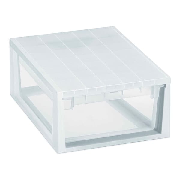 Byrå Terry Light Drawer M Flera användningsområden Transparent (29,6 x 39 x 16 cm)