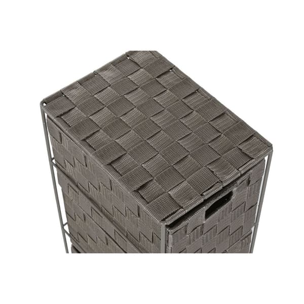 Lipasto Home ESPRIT Vihreä Harmaa Kerma 24 x 18 x 68 cm (3 osaa)