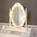 Miniatyrbillede 3 af 10: Spiller Versa Hvid Træ Krystal Træ MDF 40 x 146 x 75 cm
