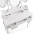 Miniatyrbilde 5 av 10: Spiller Versa Hvit Tre Krystall Tre MDF 40 X 144 X 90 CM