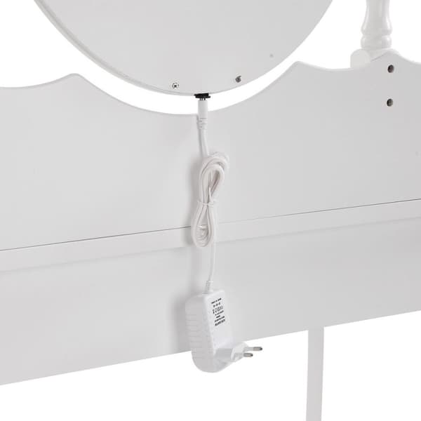 Spiller Versa Hvit Tre Krystall Tre MDF 40 X 144 X 90 CM