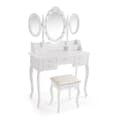 Miniatyrbilde 1 av 10: Spiller Versa Hvit Tre Krystall Tre MDF 40 X 144 X 90 CM