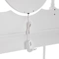 Pikkukuva 8 / 10: Pukeutumispöytä Versa Valkoinen Puu Kristalli Puu MDF 40 X 144 X 90 CM