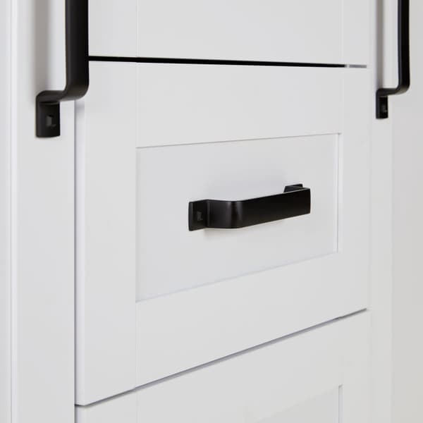 Kommode, 150x89.5x41 cm, Hvid