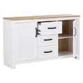 Miniatyrbillede 8 af 11: Kommode, 150x89.5x41 cm, Hvid
