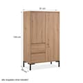 Miniatyrbillede 3 af 9: Sideboard, 81x139x40 cm, Natur