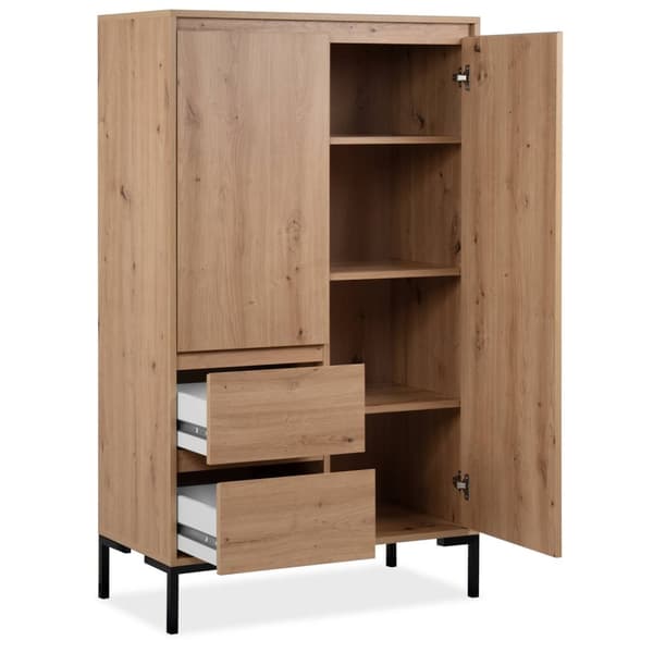 Sideboard, 81x139x40 cm, Natur